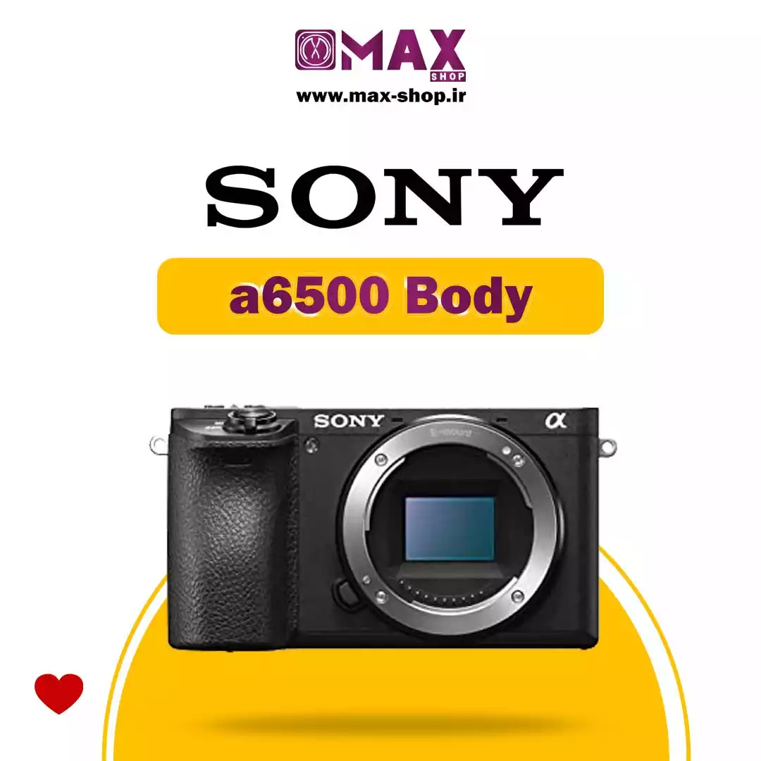 دوربین حرفه ای سونی | Sony a6500 Body دست دو